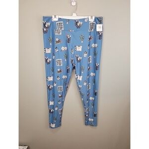 Dren Designs Stay Cozy Polyester‎ Spandex Ankle Leggings Extended Plus Size